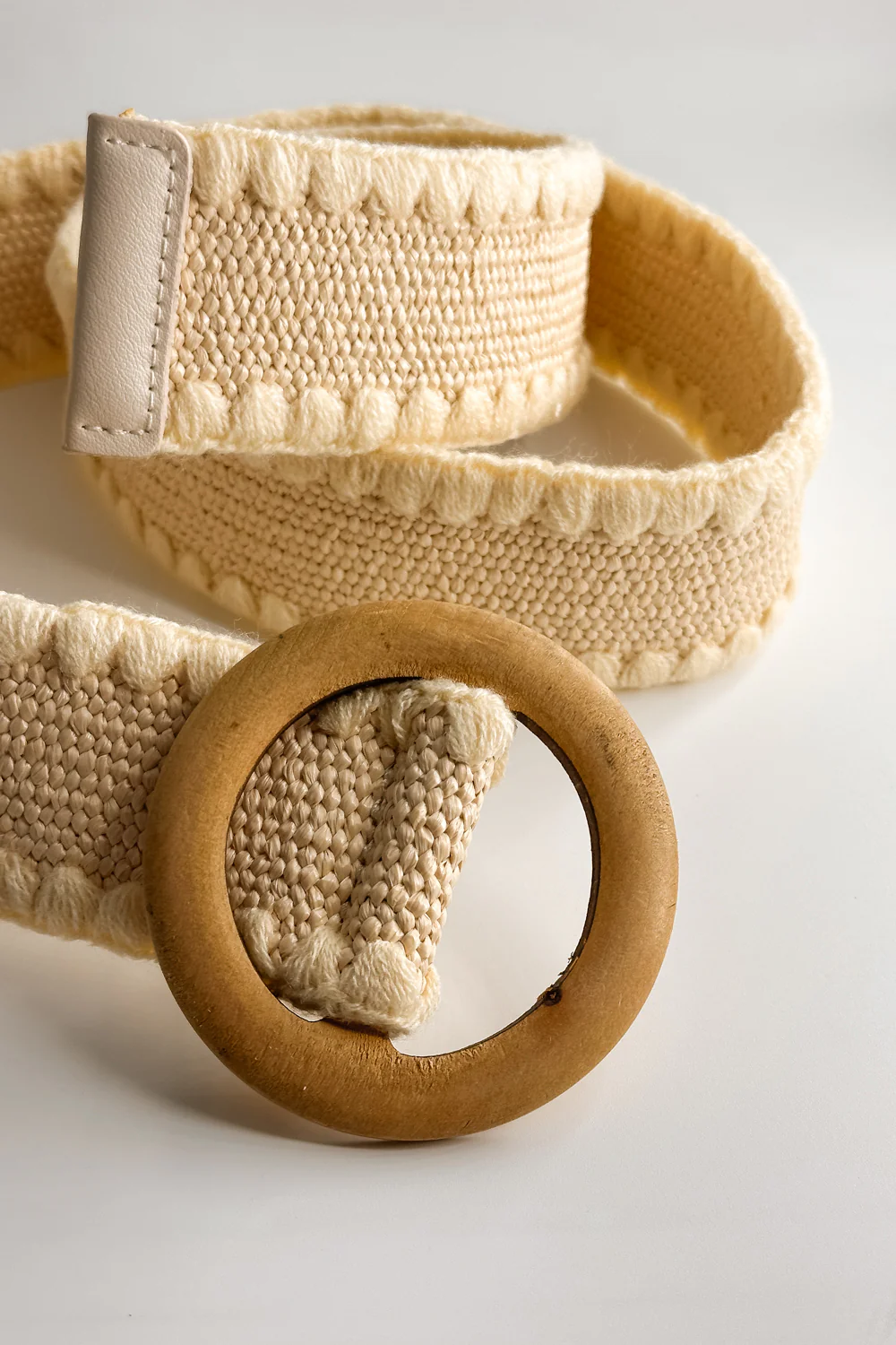 Nova Woven Scalloped Adjustable Belt - Image 2