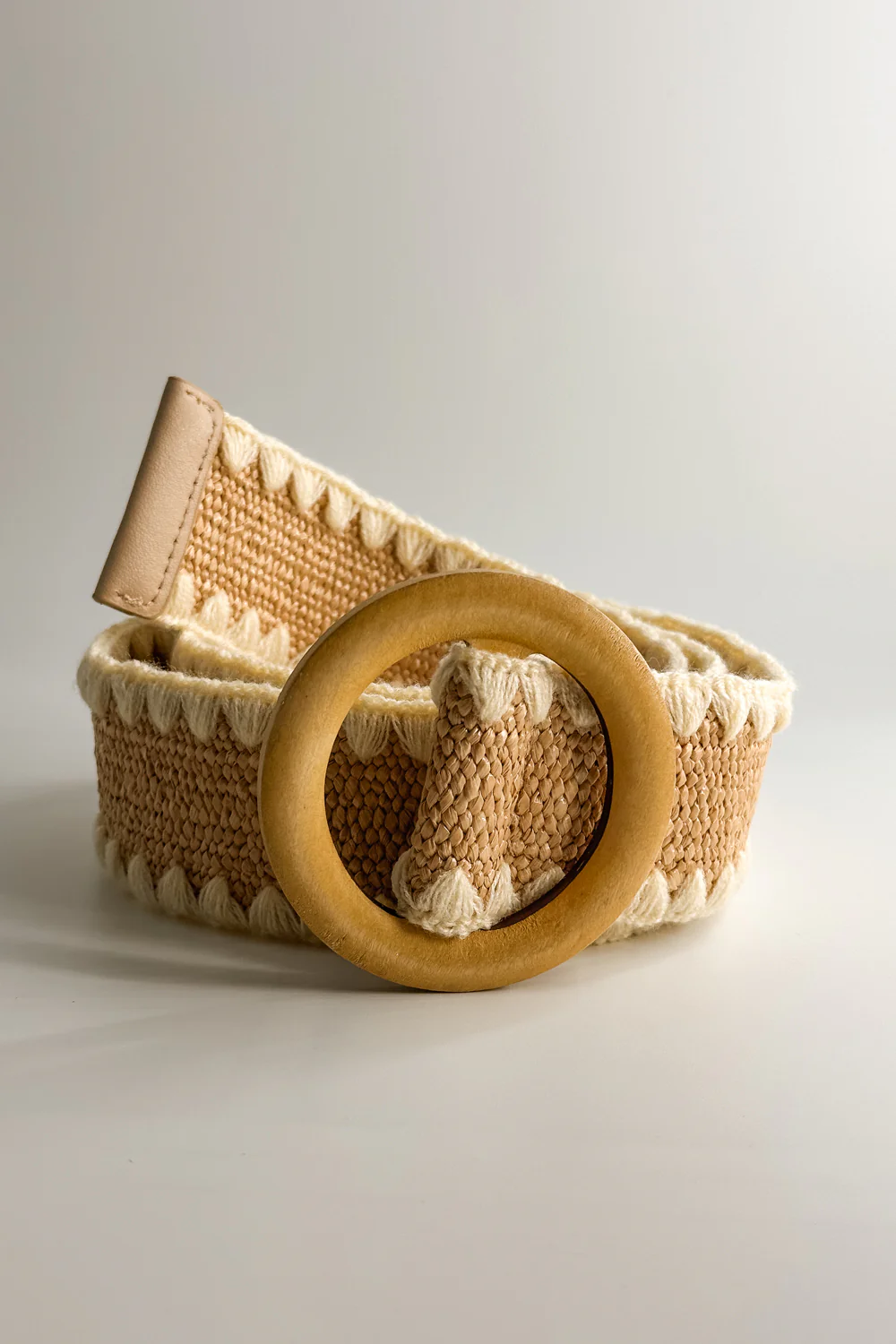 Nova Woven Scalloped Adjustable Belt - Image 7