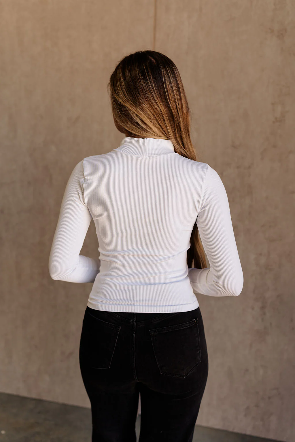 Maren Ribbed Long Sleeve Top - Image 13