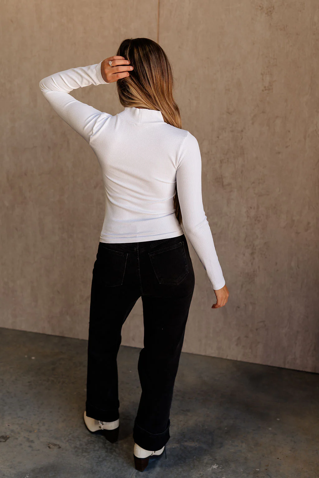 Maren Ribbed Long Sleeve Top - Image 14