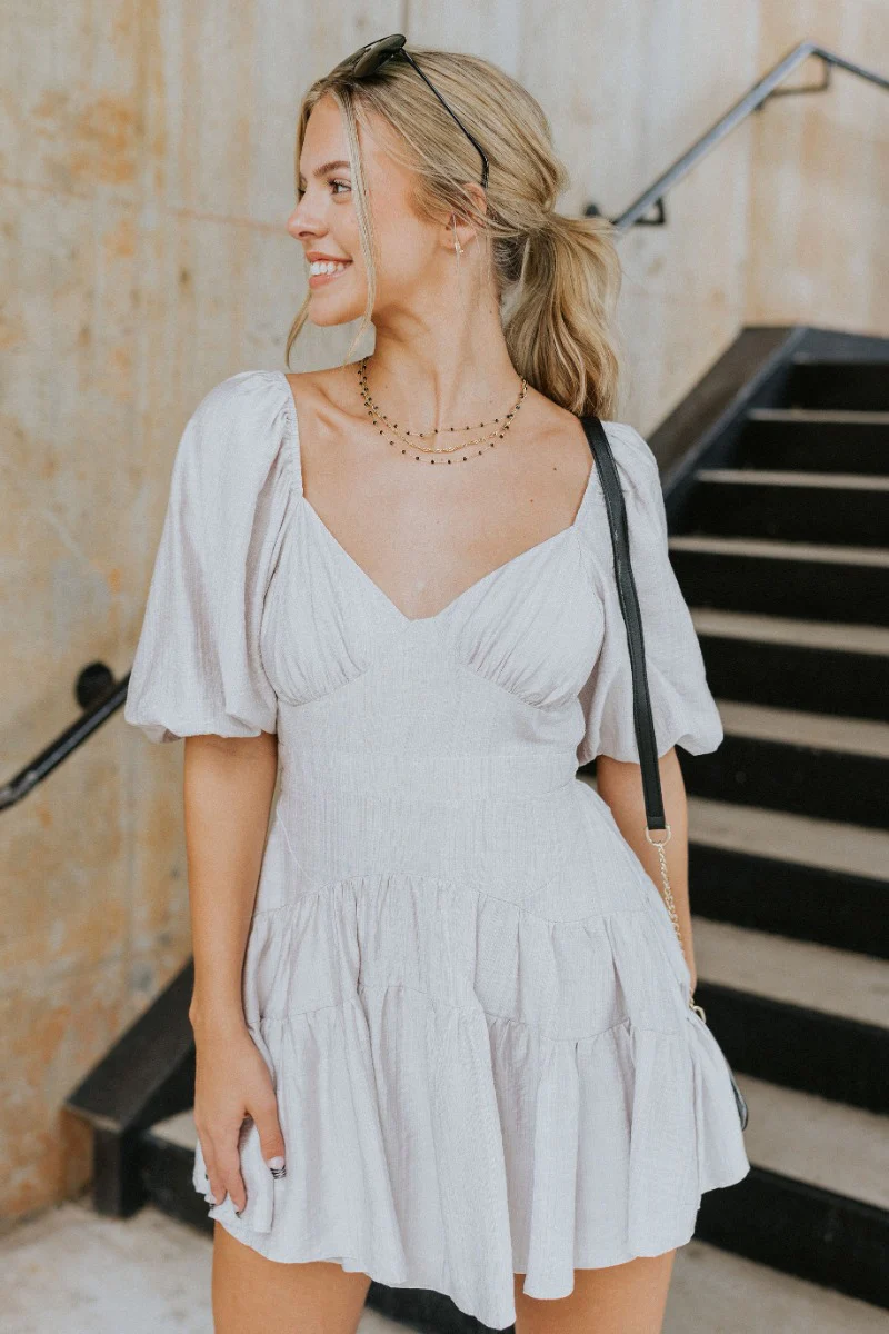 In The Air Mini Dress