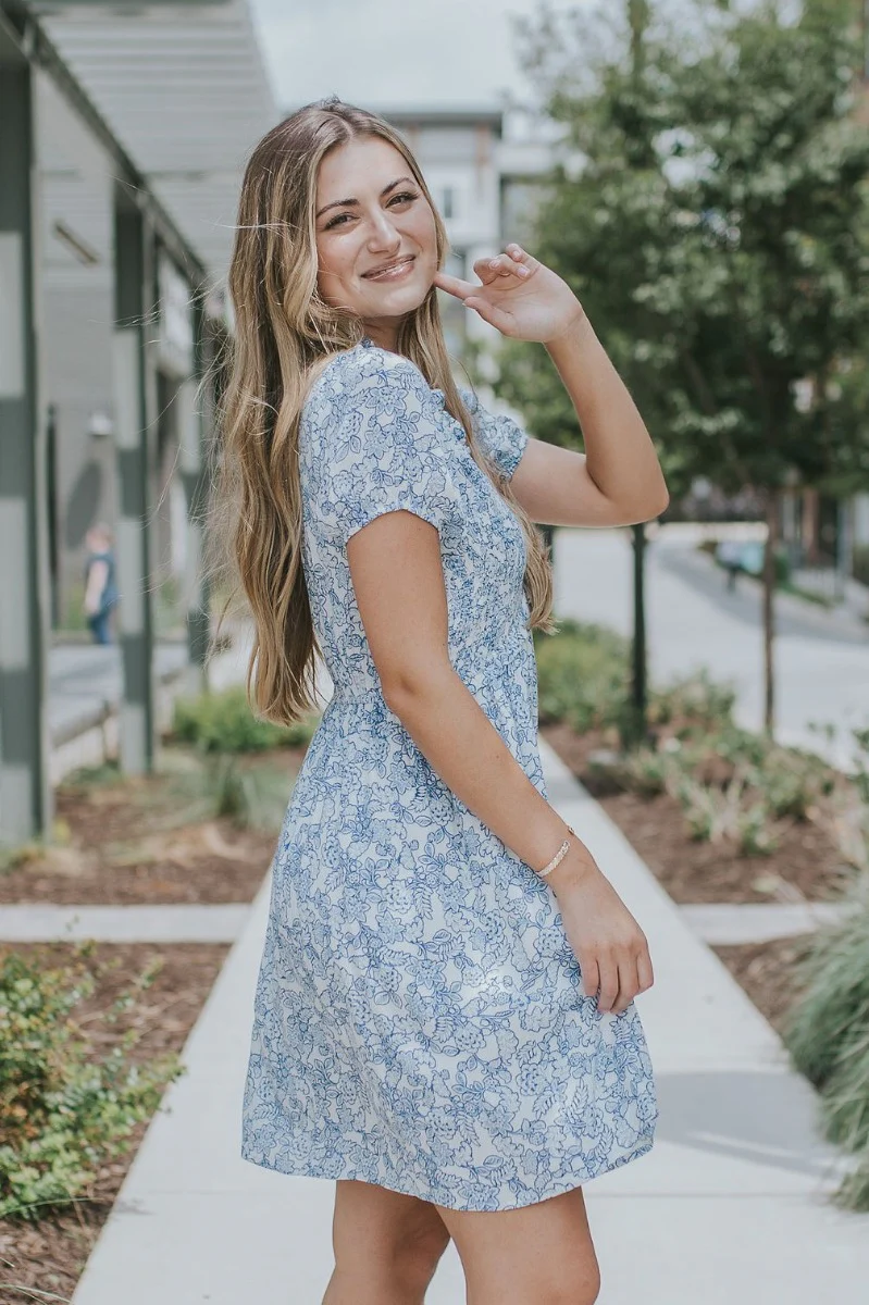 Ocean Boulevard Floral Dress - Image 2