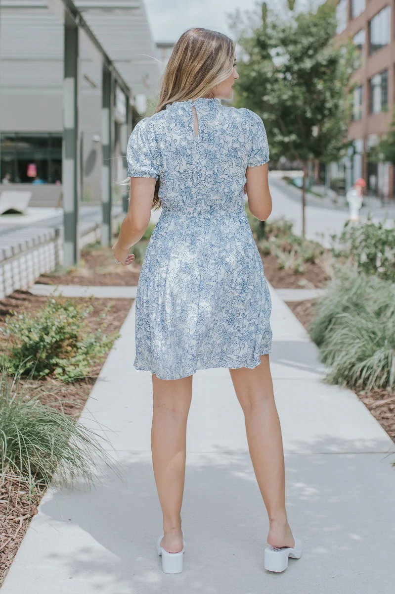 Ocean Boulevard Floral Dress - Image 5