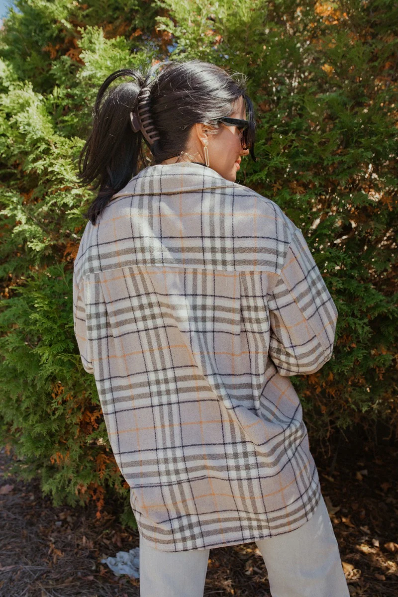 On The Road Plaid Shacket - Image 4
