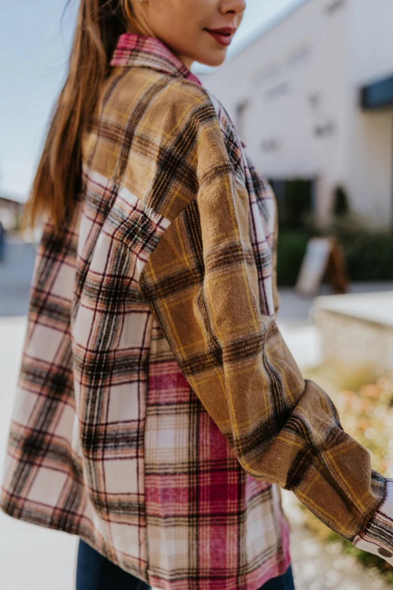 On The Road Plaid Shacket - Image 4