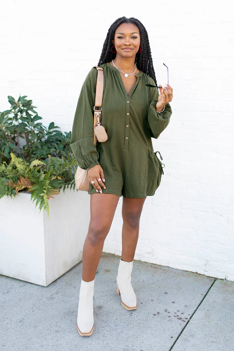 One Way Ticket Romper - Image 2