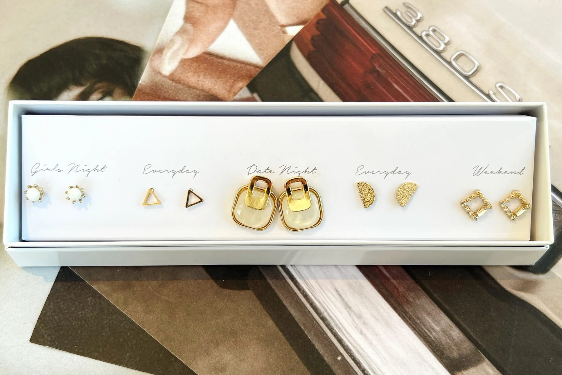 For Every Occasion Earring Set- Over the Moon - Image 2