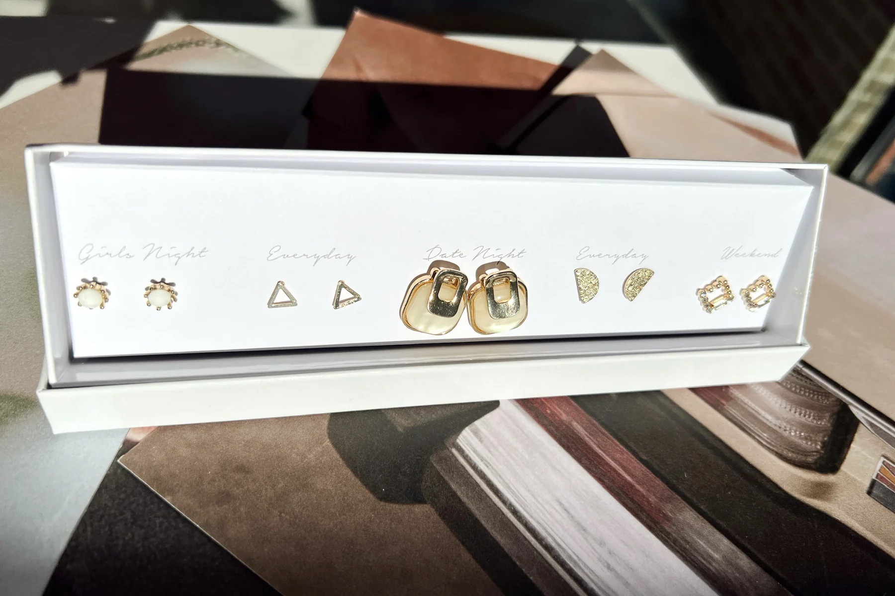 For Every Occasion Earring Set- Over the Moon - Image 3