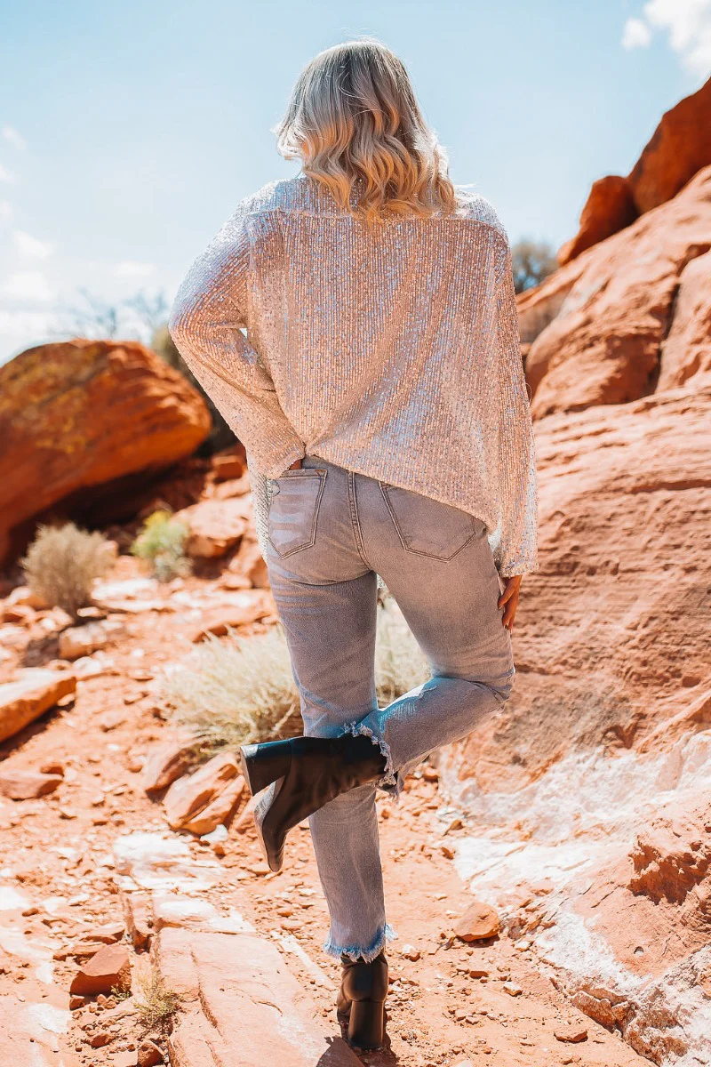 Star Gazing Sequin Top - Image 8