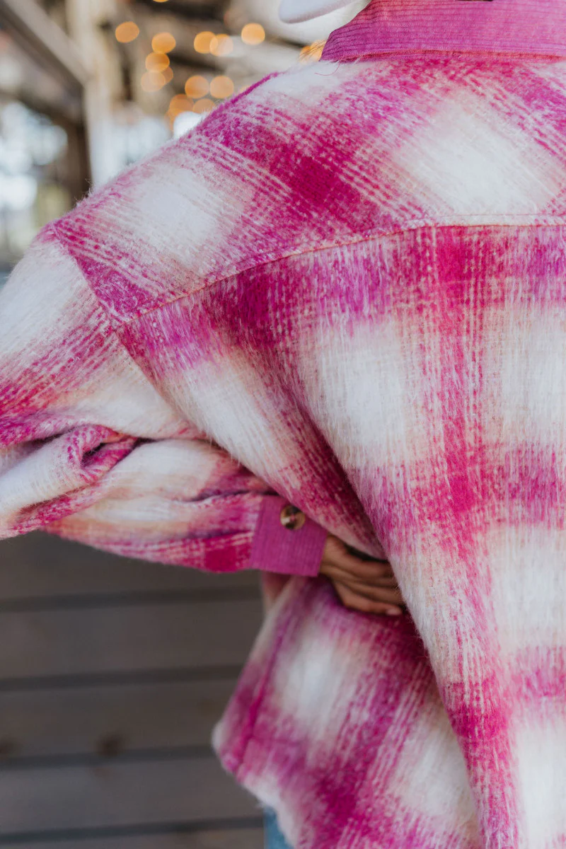 Park City Plaid Shacket - Image 7
