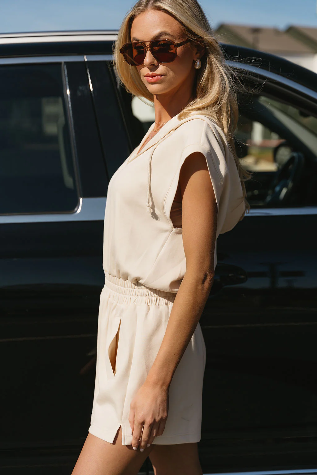 Parker Cream Butter Soft Romper - Image 4