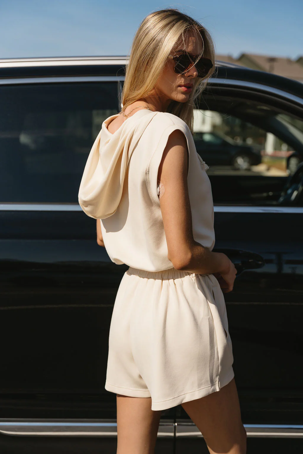 Parker Cream Butter Soft Romper - Image 6