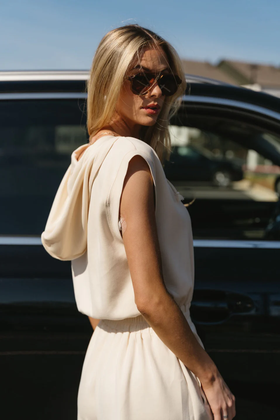 Parker Cream Butter Soft Romper - Image 7