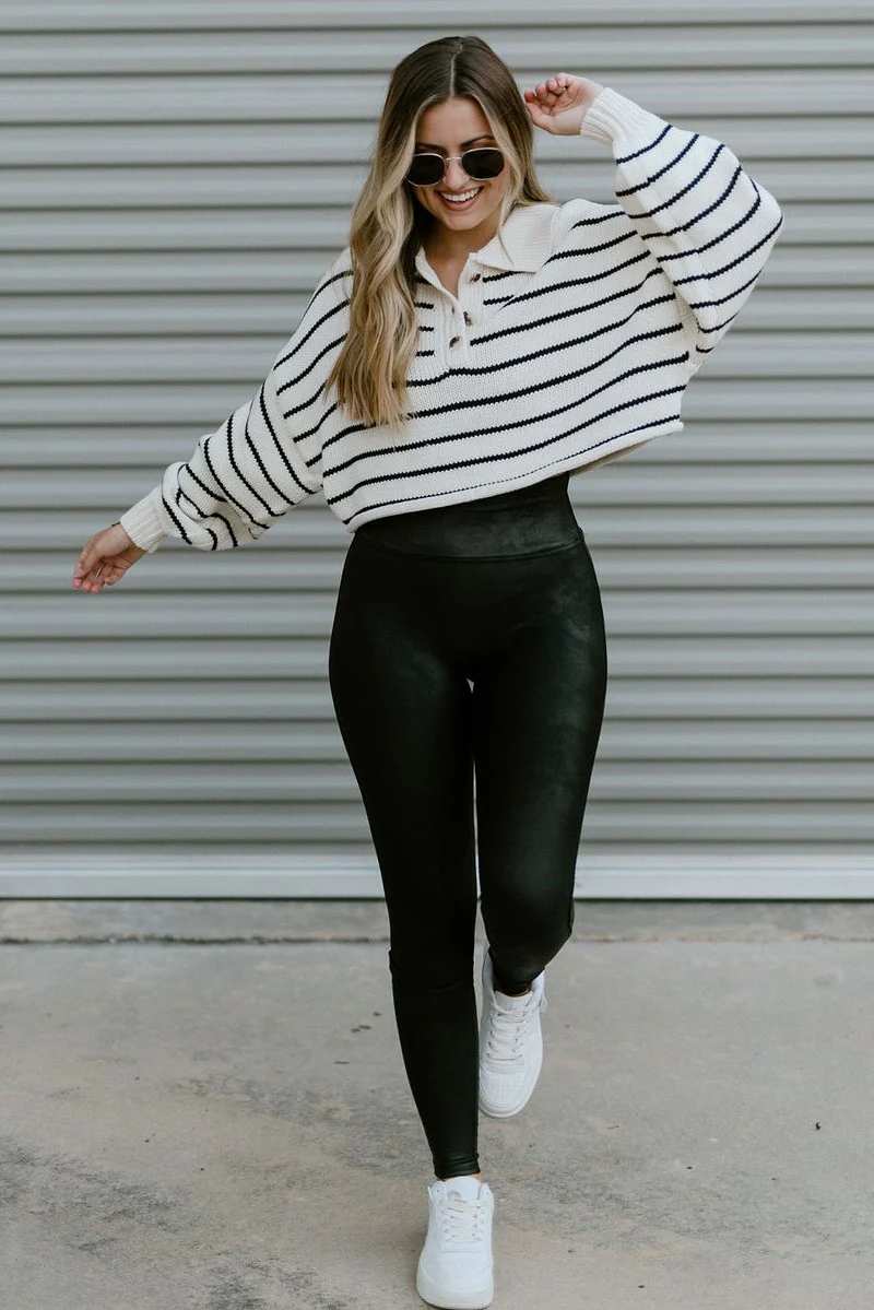 Perfect Day Striped Sweater - Image 2