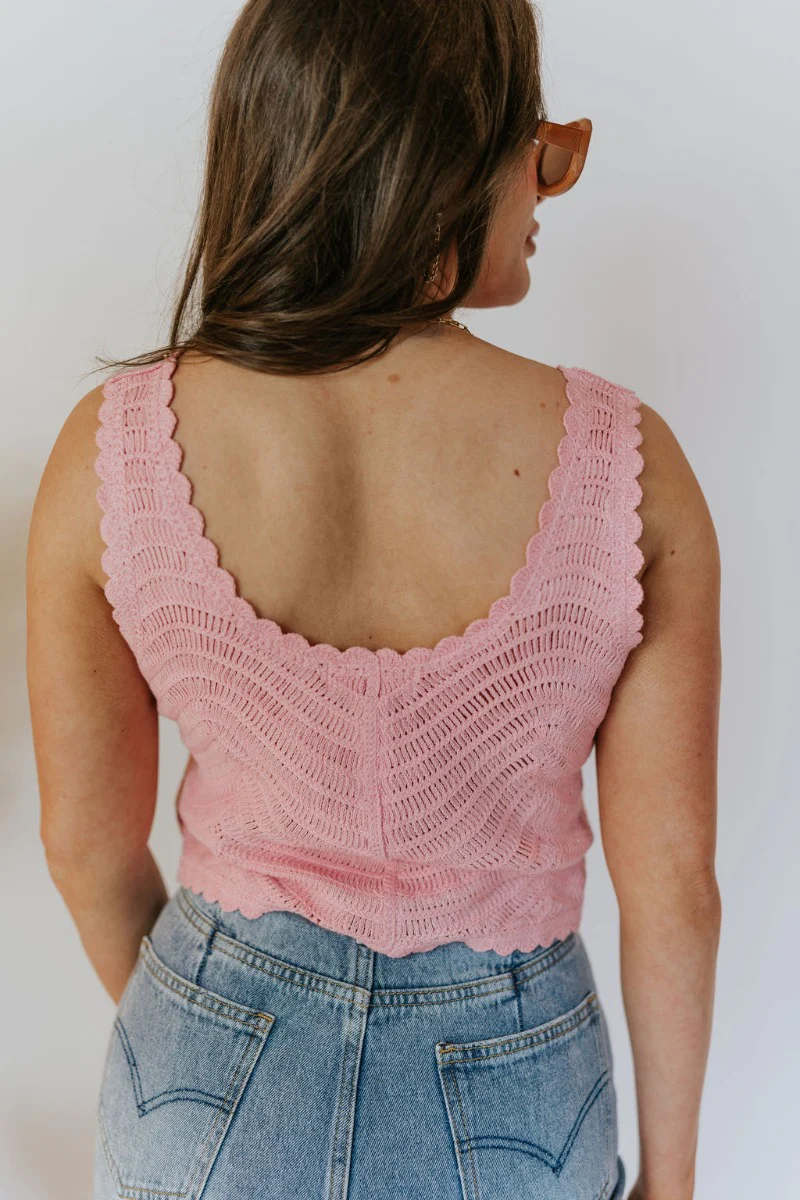 Picking Daisies Top in Pink - Image 6
