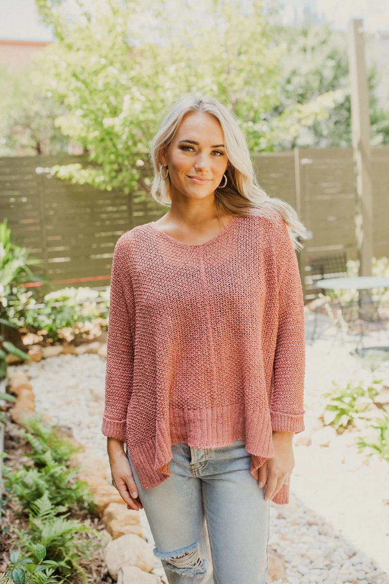 Easy Breezy Top In Ginger - Image 2