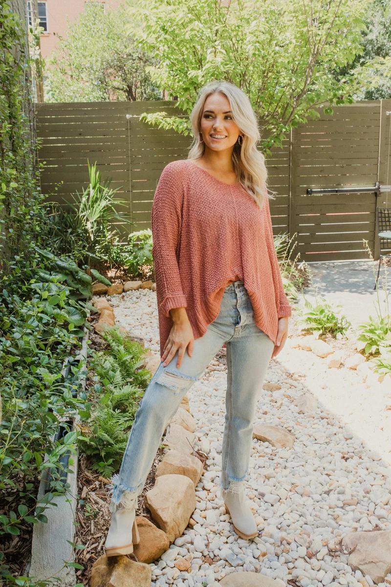 Easy Breezy Top In Ginger - Image 4