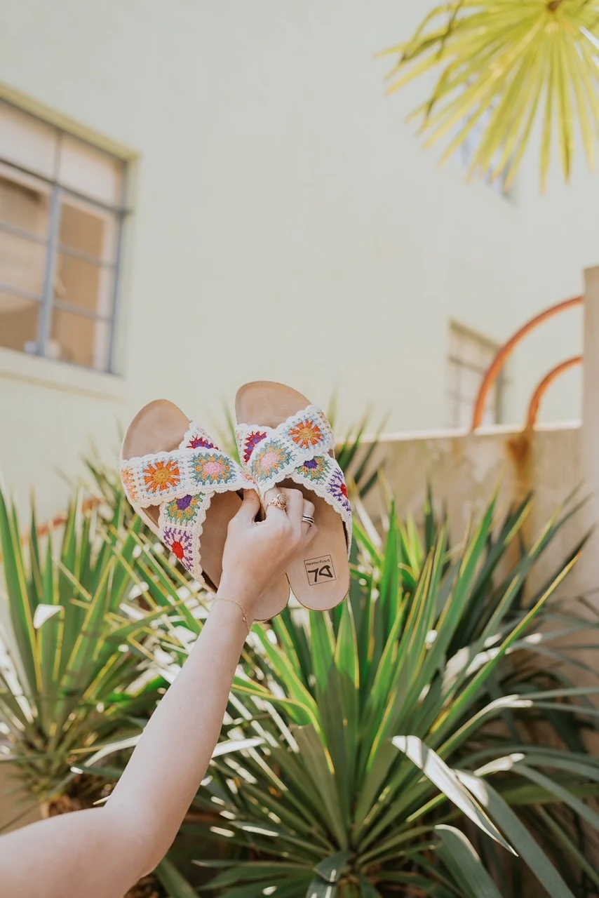 Plays Crochet Platform Sandal - Image 4