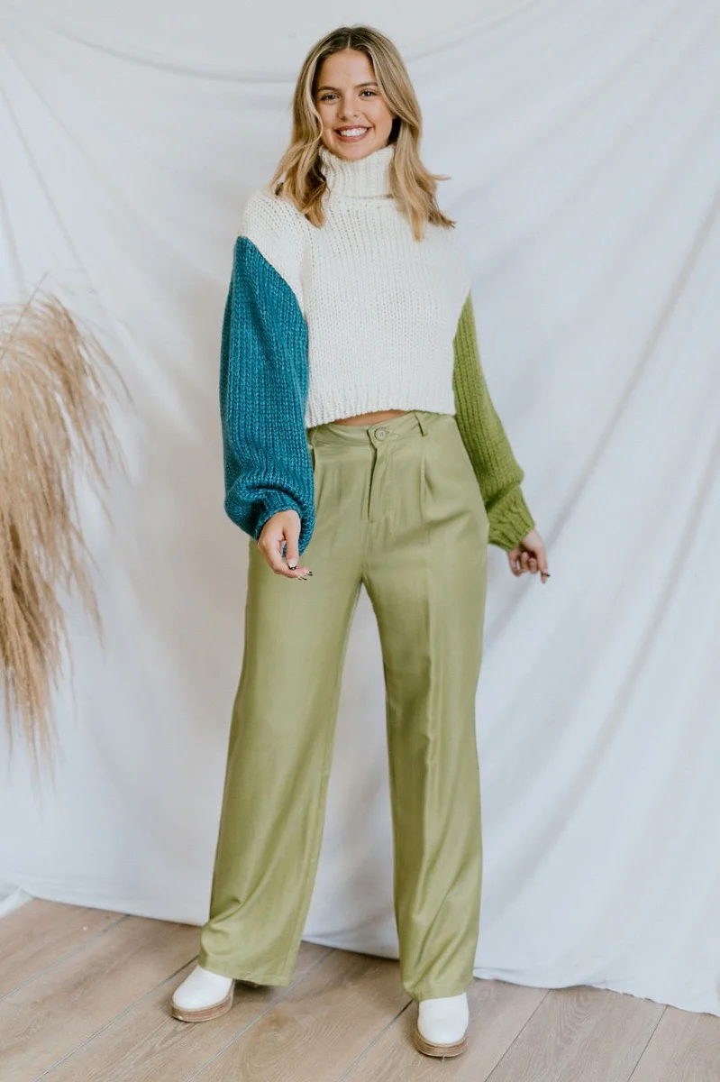 Pop Of Color Sweater - Image 2