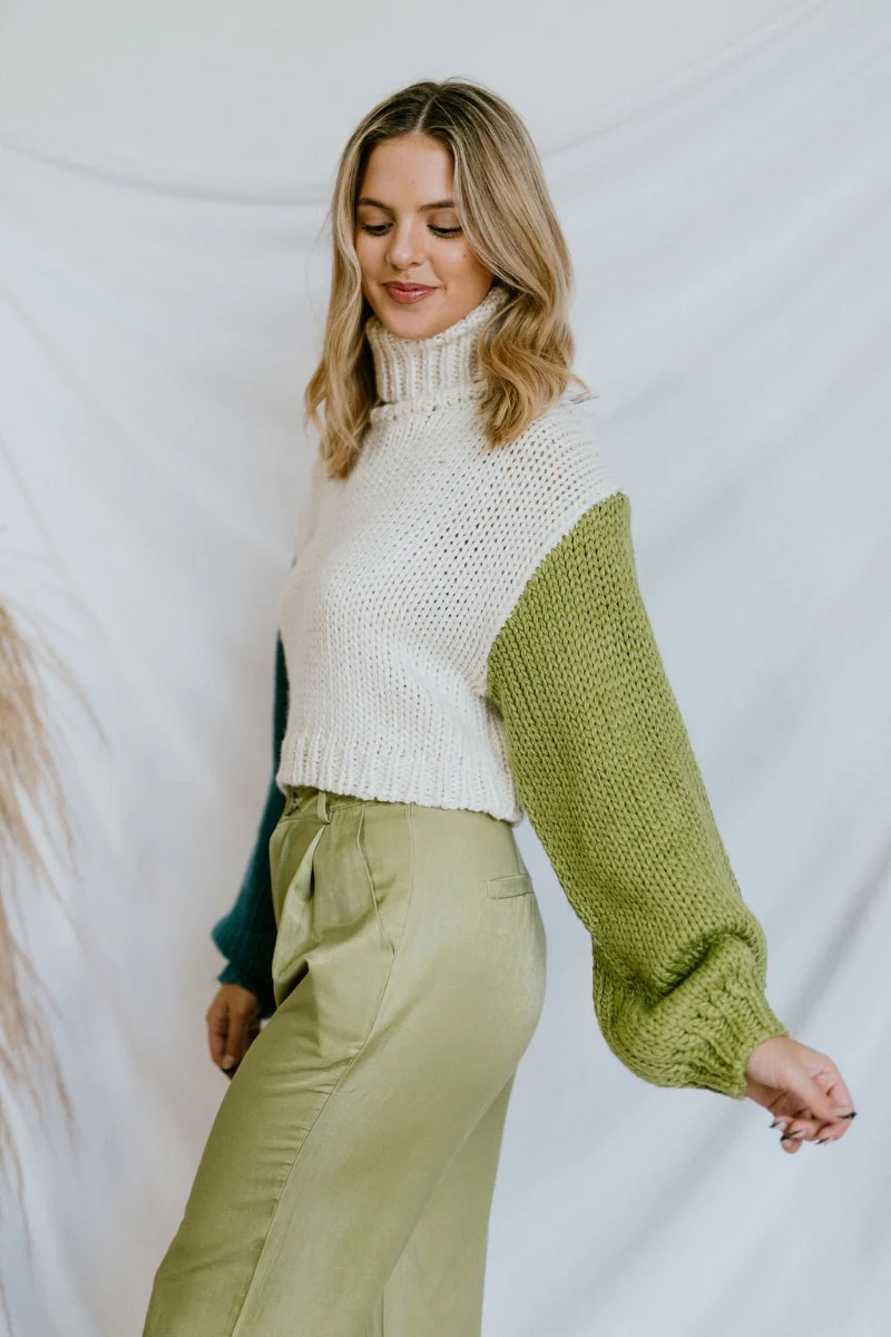 Pop Of Color Sweater - Image 5