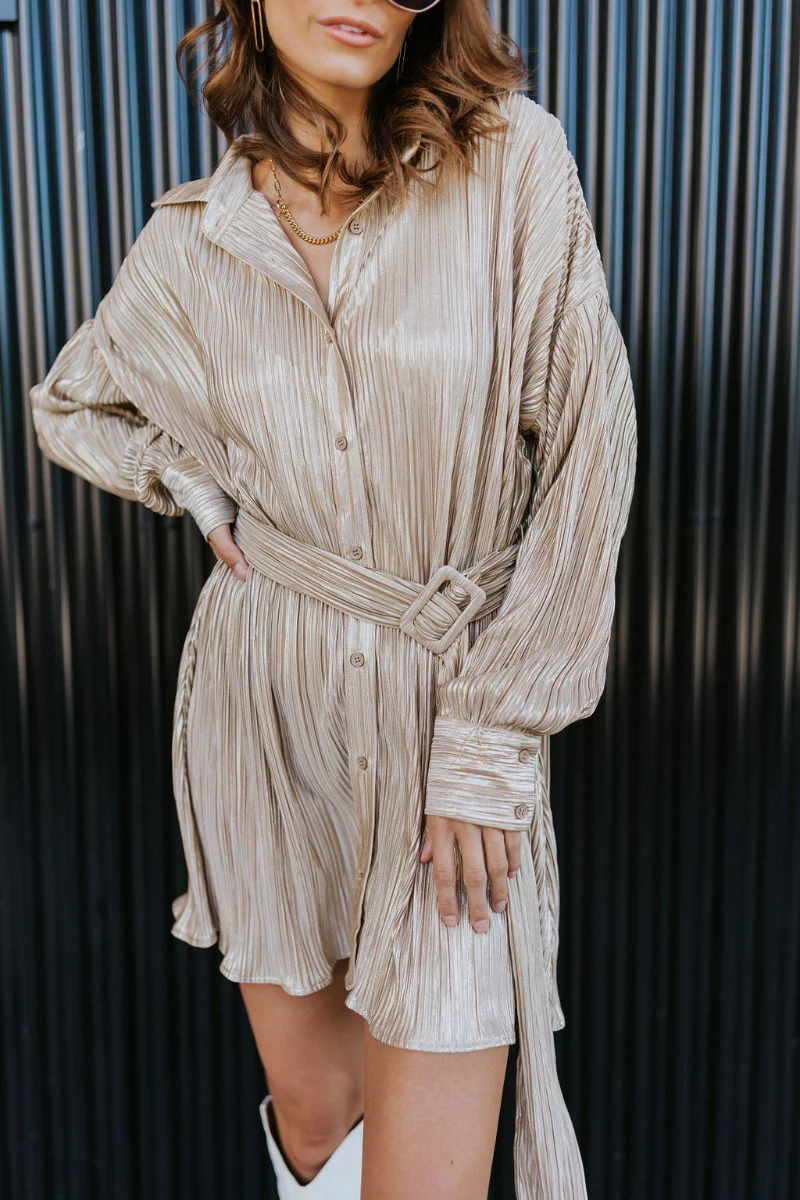 Pop The Champagne Dress