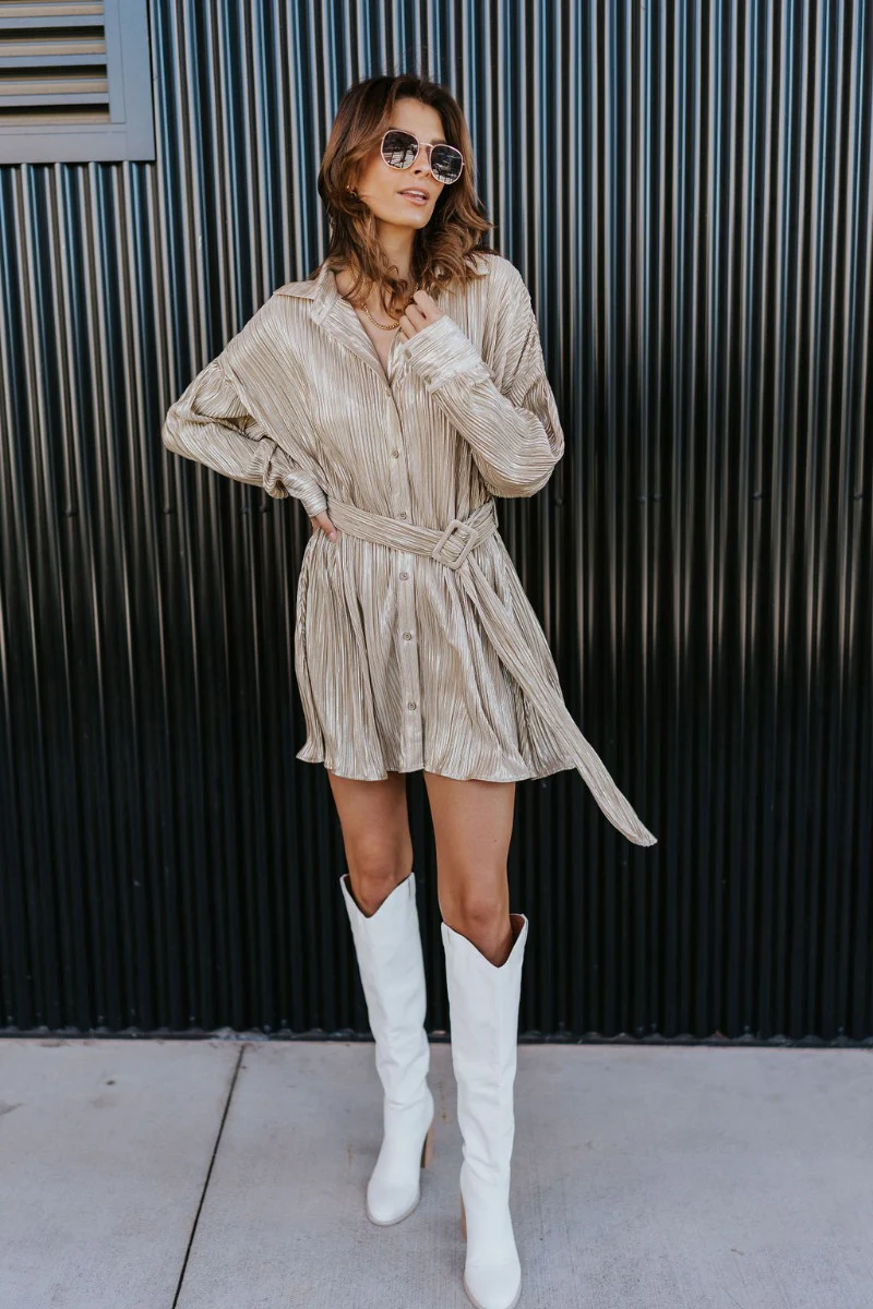 Pop The Champagne Dress - Image 2
