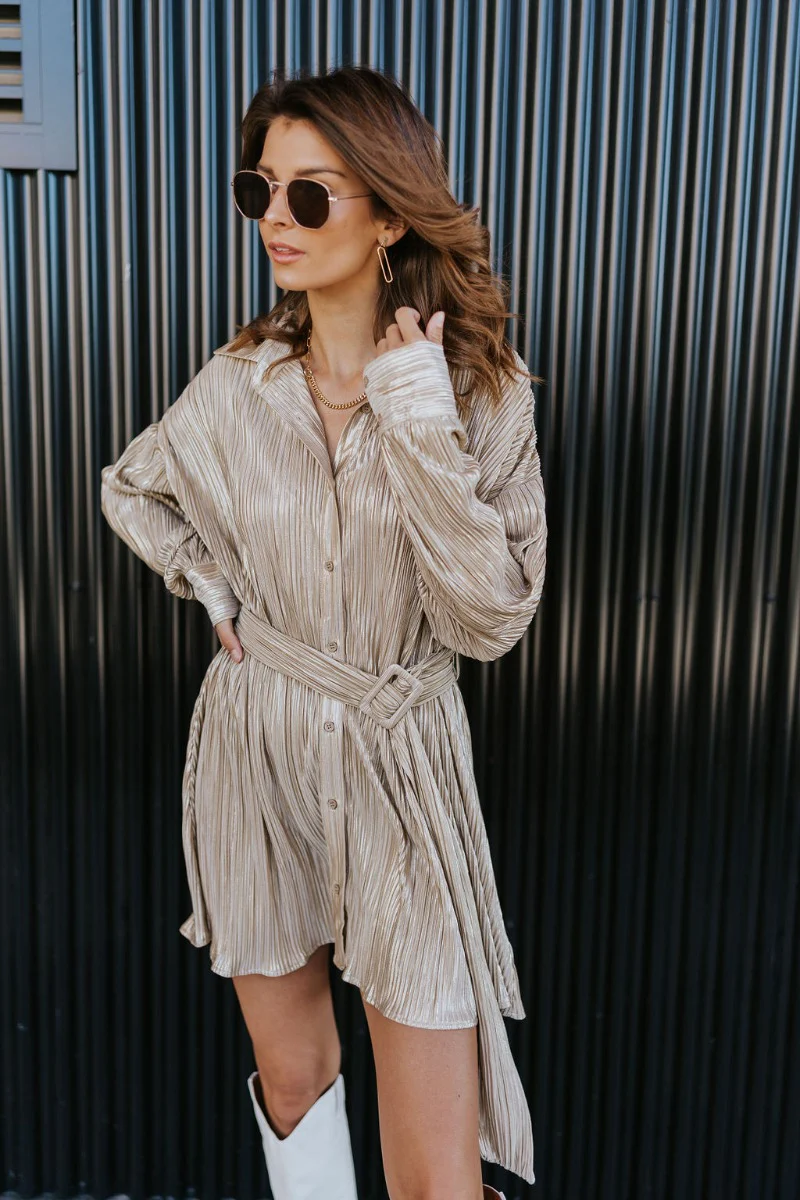 Pop The Champagne Dress - Image 3