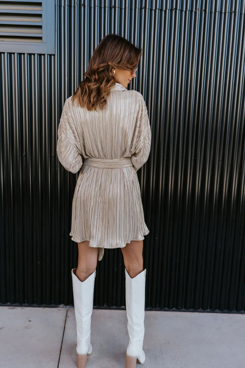 Pop The Champagne Dress - Image 7