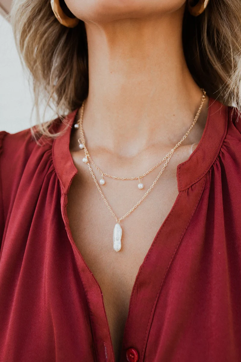 Pretty In Pearls Necklace
