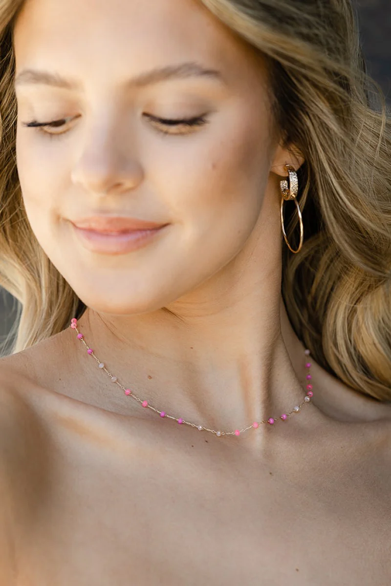 Pretty in Pink Necklace