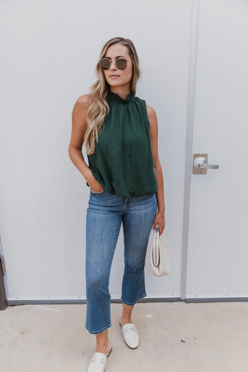 Pretty Please Bubble-Hem Tank - Image 2