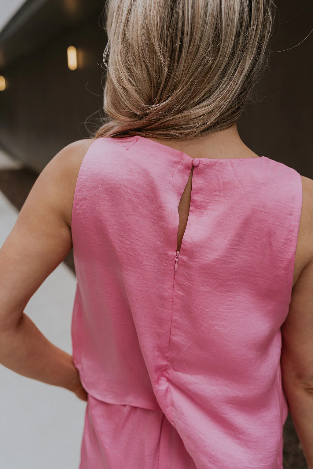 Rowan Pink Sleeveless Jumpsuit - Image 9