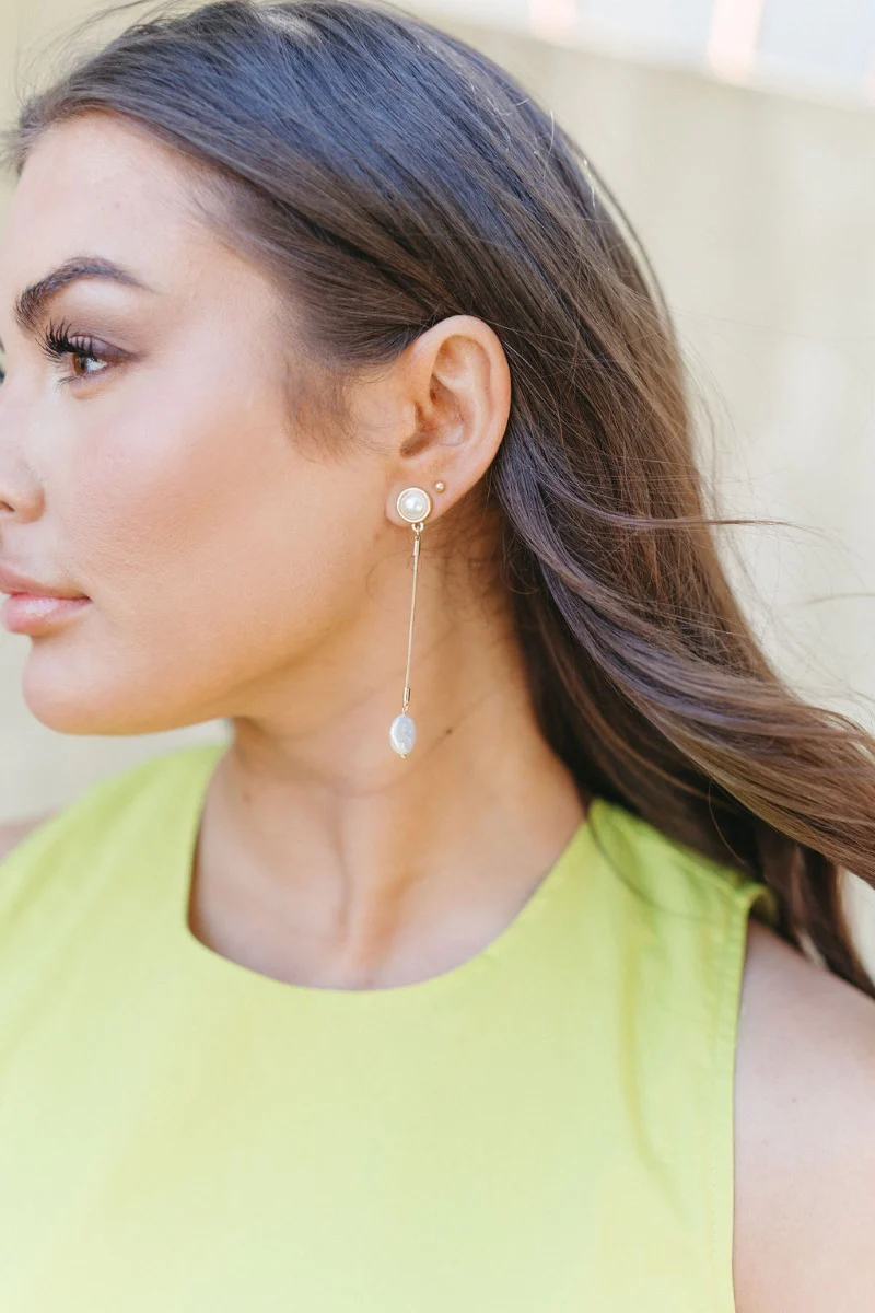 Radiant Pearl Earring