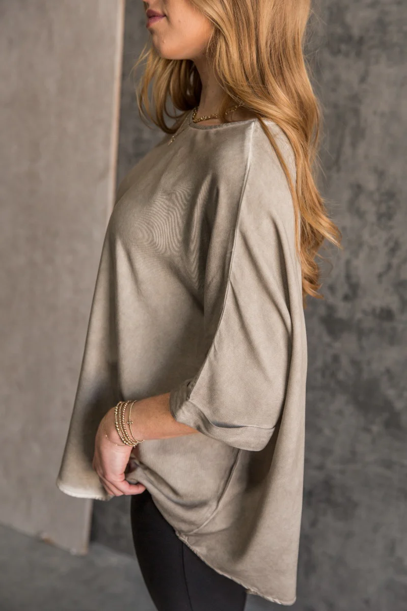 Raelyn Mocha Brown Top - Image 4