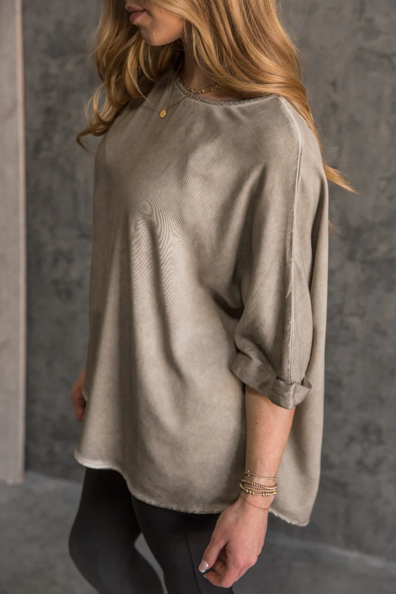 Raelyn Mocha Brown Top - Image 5
