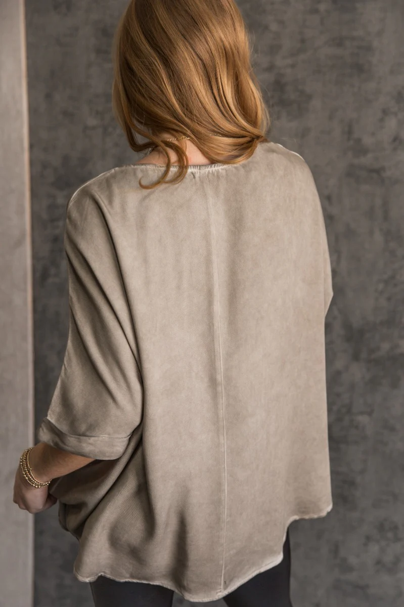 Raelyn Mocha Brown Top - Image 6