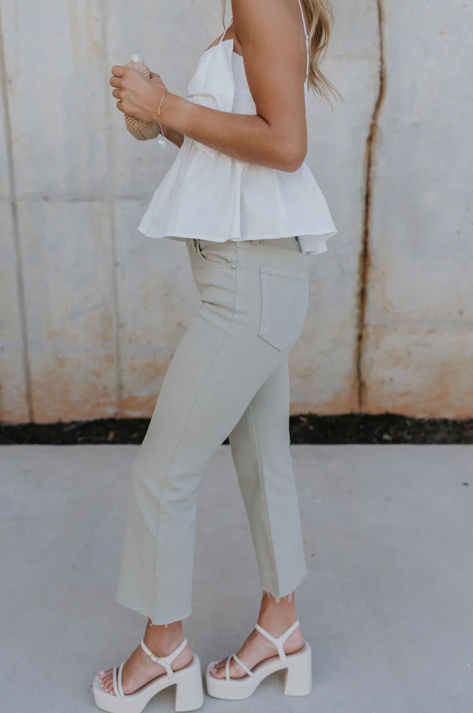 Raelynn Sage Wide Leg Pants - Image 4