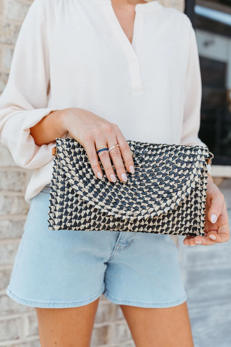 Ready For Sunshine Straw Purse