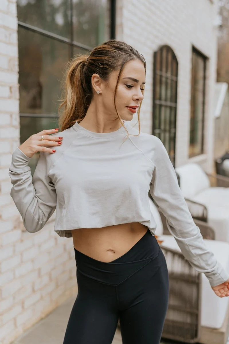 Ready To Go Cropped Tee