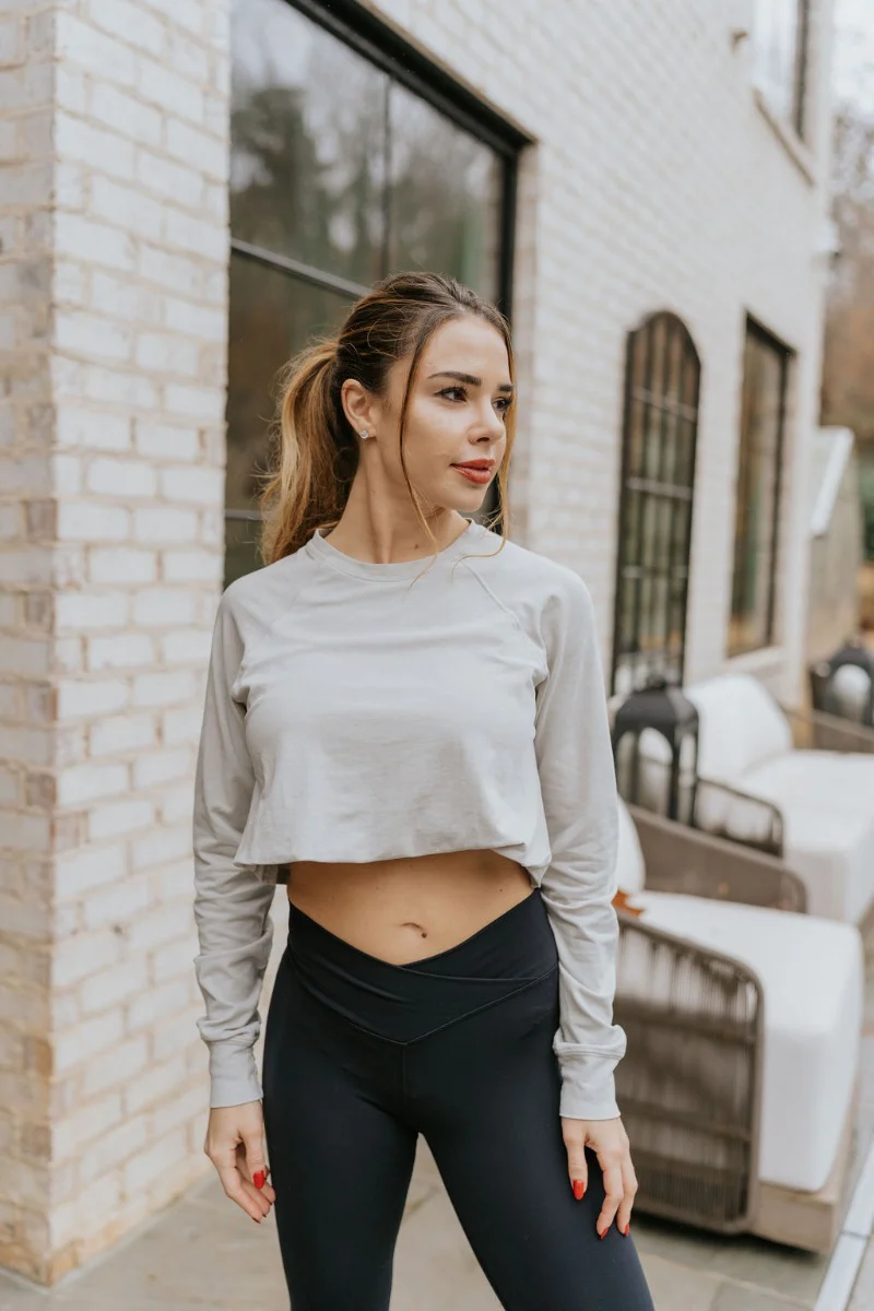 Ready To Go Cropped Tee - Image 2