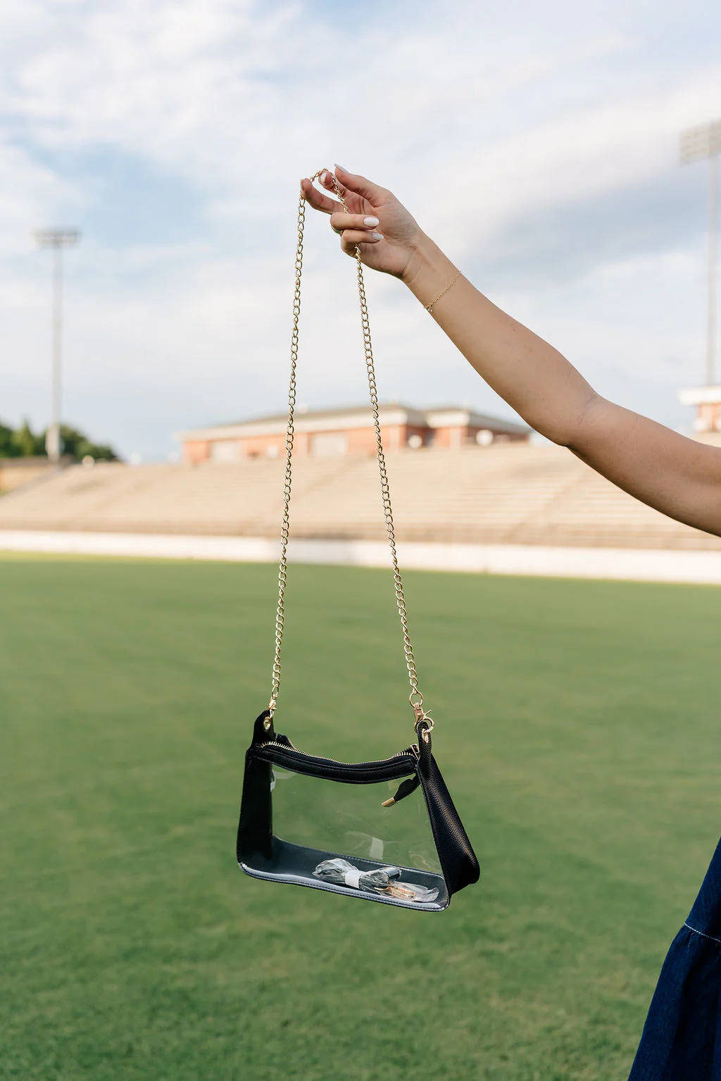 Rebecca Clear Crossbody Purse