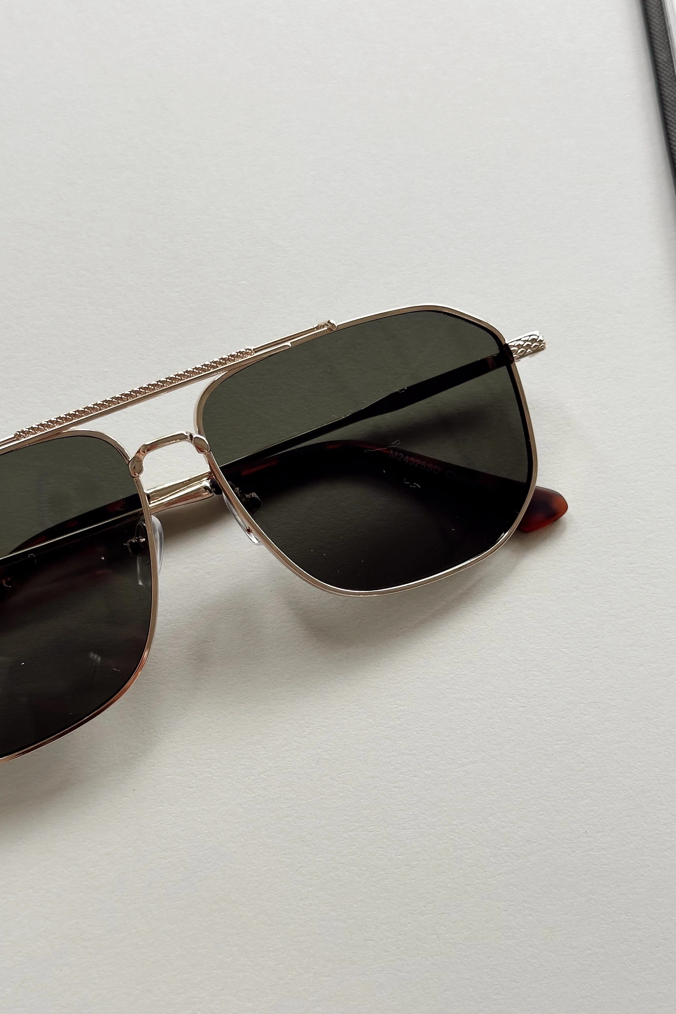 Regan Sunglasses in Gold - Image 2