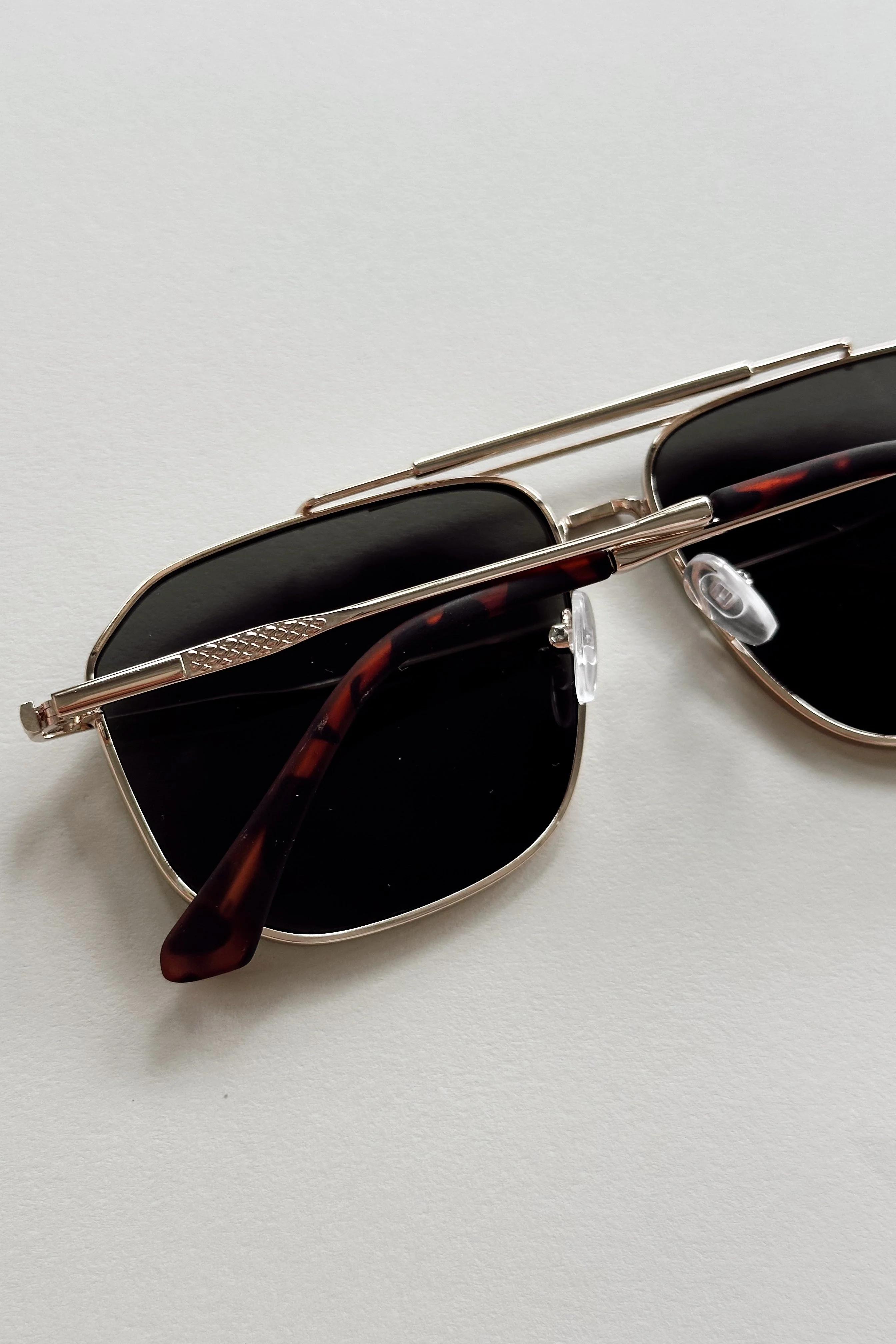 Regan Sunglasses in Gold - Image 5