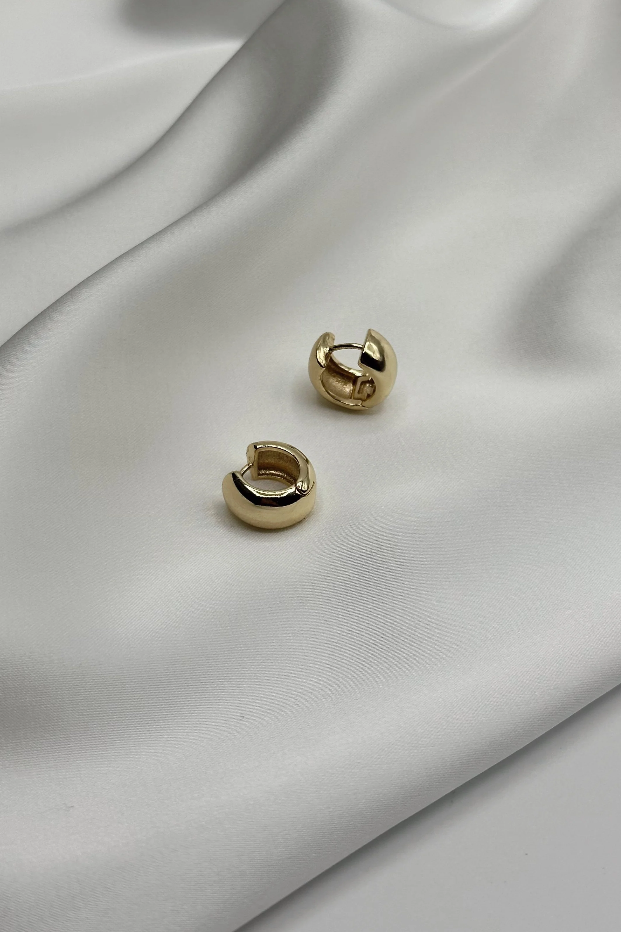Rima Gold Dipped Huggies - Image 2