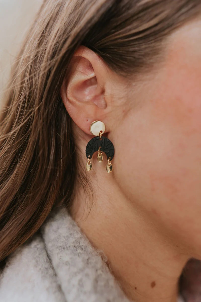 Rising Moon Earrings