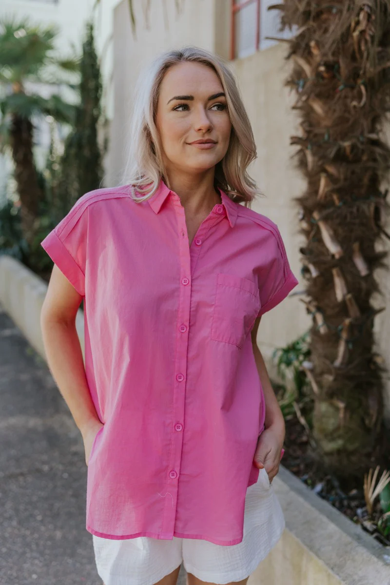 Road Trip Top in Pink