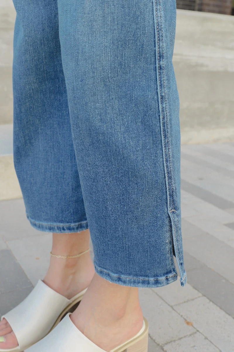 Rooted Denim: Breaking Rules Cropped Flare - Image 4