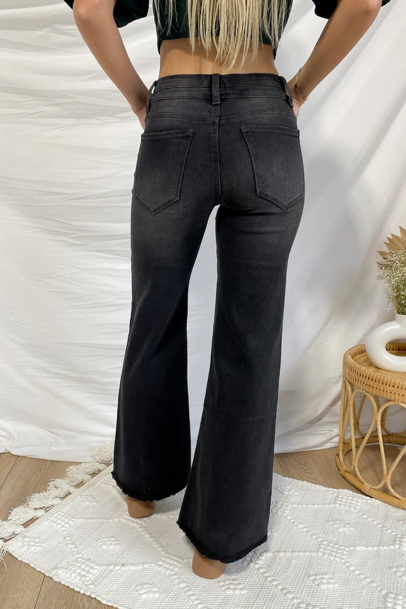Rooted Denim: Crue Flare Jeans - Image 5