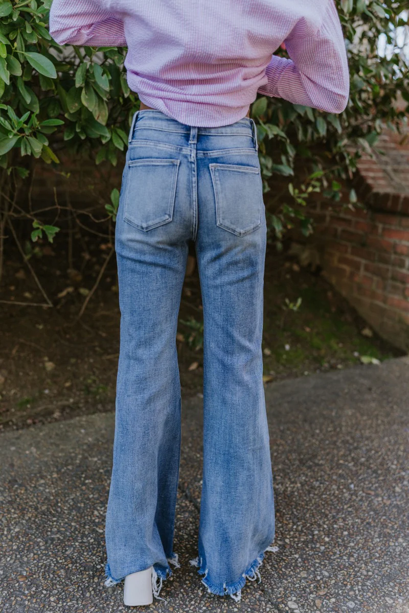 Rooted Denim: Dallas Flare Jeans - Image 4