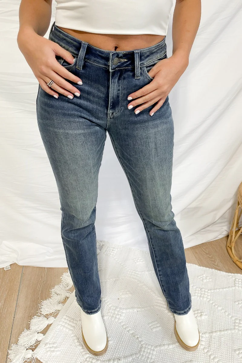 Rooted Denim: Elodie Bootcut Jeans - Image 3